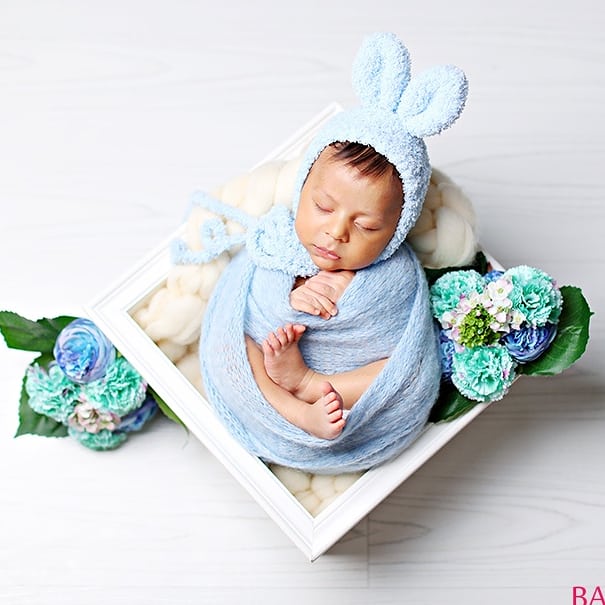 اولین خنده نوزاد امیر سام بختیاری