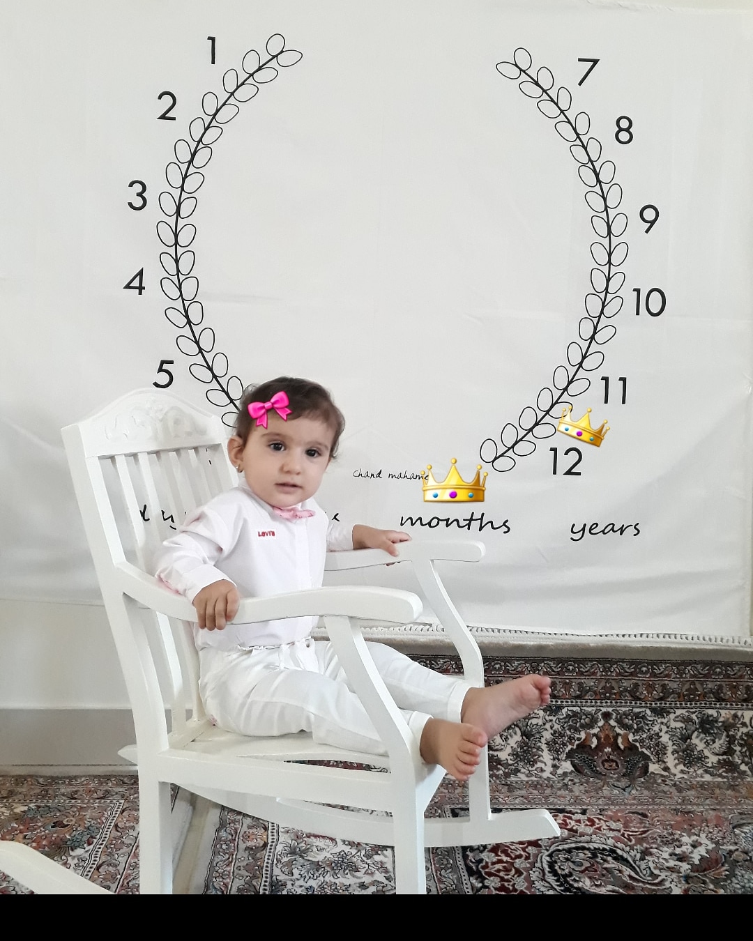 راه رفتن نوزاد نورا رفیعی