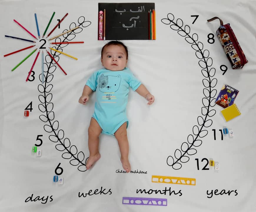 دو ماهگی نوزاد سورن باقري