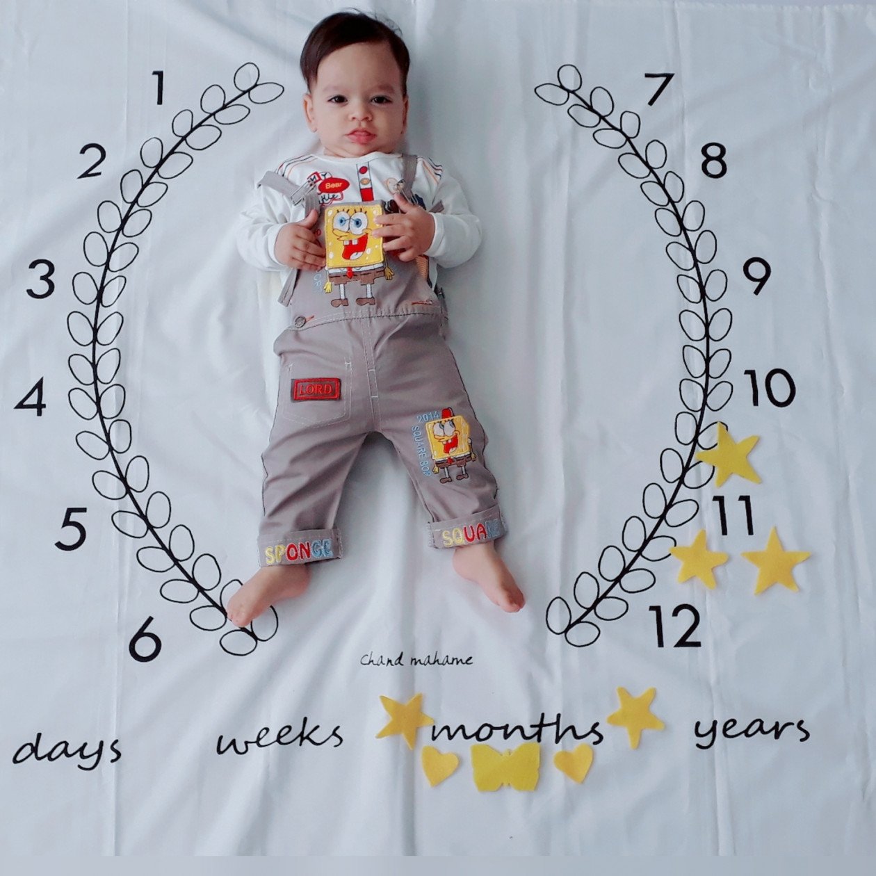 یازده ماهگی نوزاد محمد حسین صادقی