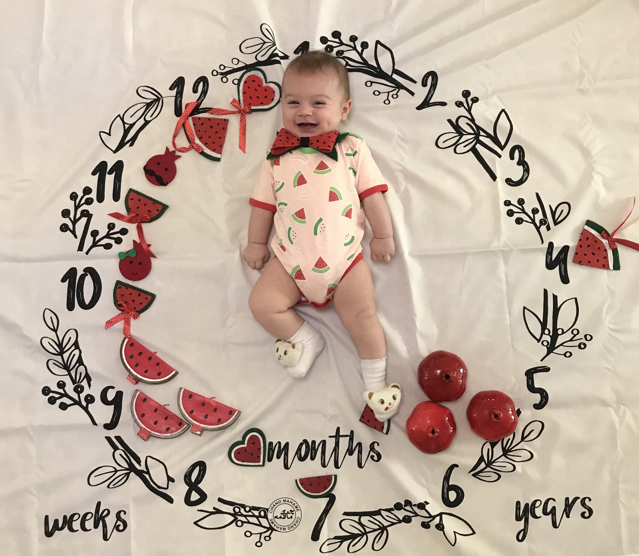 تم عکس زمستانی نوزاد رادين عسگري