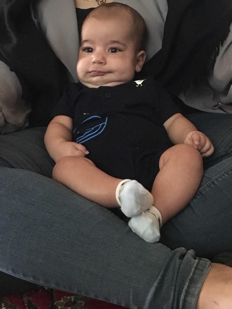 دو ماهگی نوزاد ویهان کبیری رهنی