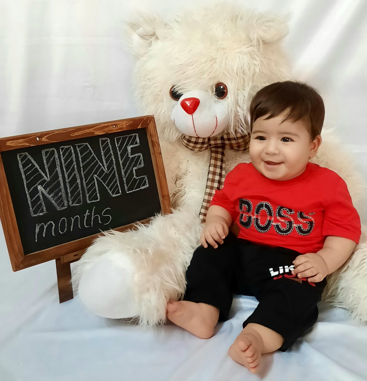 نه ماهگی نوزاد محمد سبحان دریایی