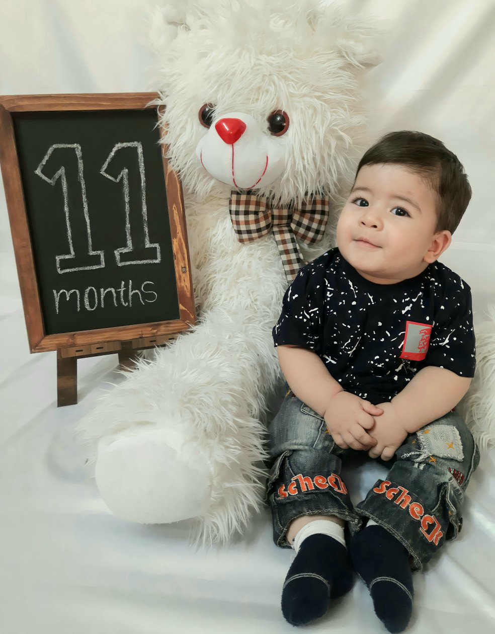 یازده ماهگی نوزاد محمد سبحان دریایی