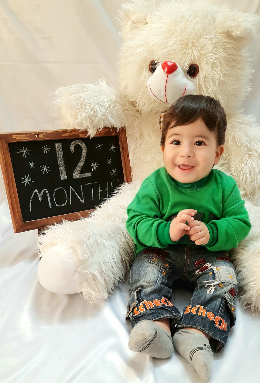 دوازده ماهگی نوزاد محمد سبحان دریایی