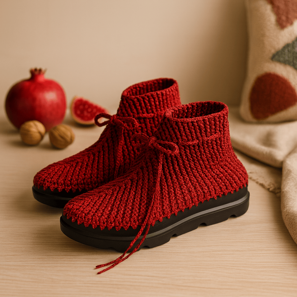 کفش بافتنی دست‌ساز اسپرت